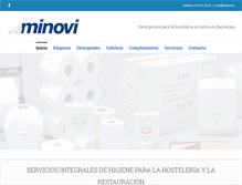 Tablet Screenshot of detergentehosteleriabarcelona.com